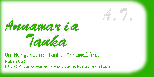 annamaria tanka business card